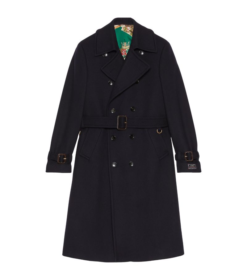 Gucci Gucci Wool-Cashmere Pea Coat