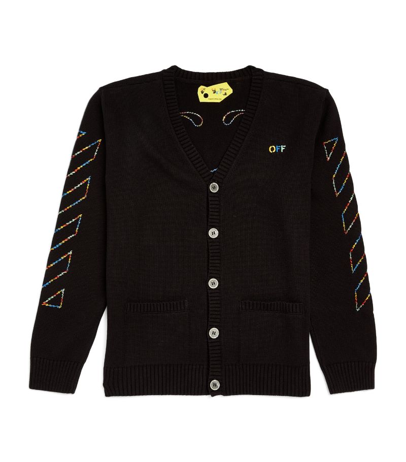 Off-White Kids Off-White Kids Embroidered Arrows Cardigan (12 Years)