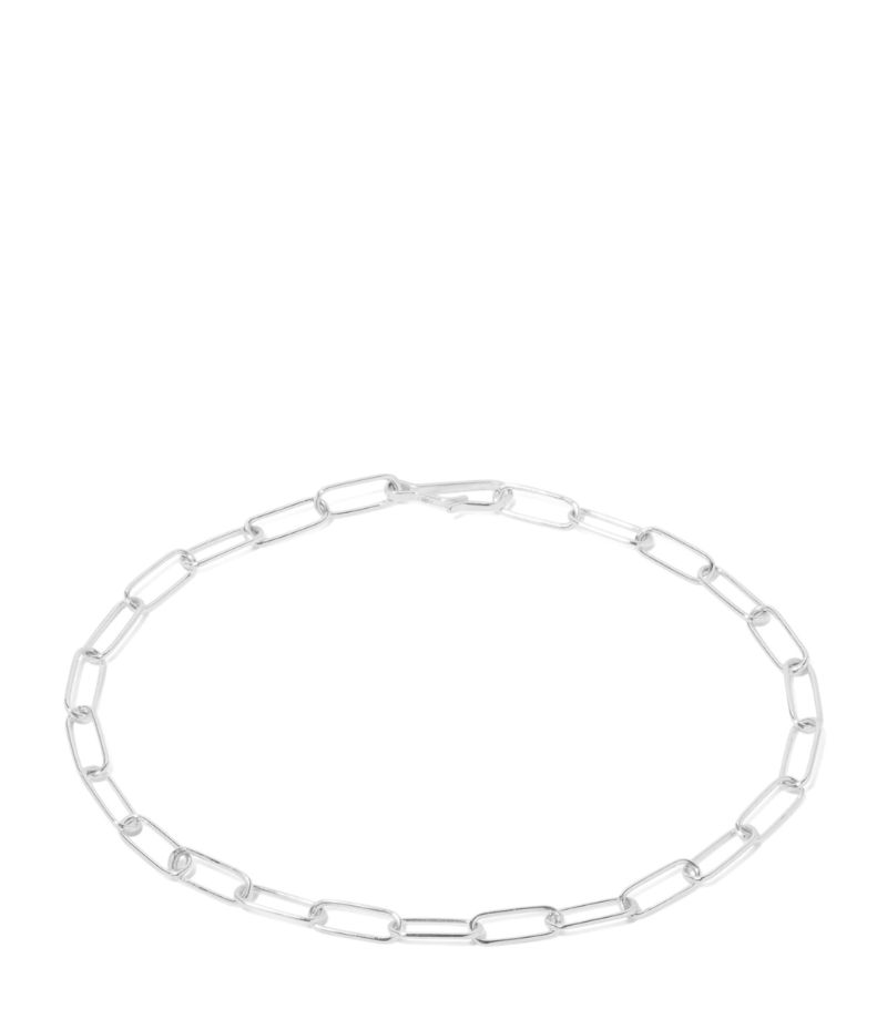 Annoushka Annoushka White Gold Large Cable Chain Bracelet