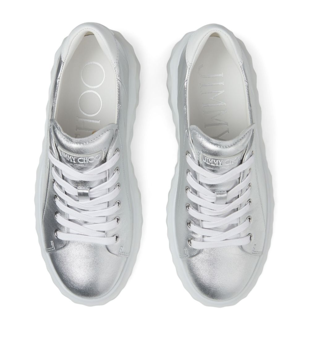 Jimmy Choo Jimmy Choo Diamond Light Leather Sneakers