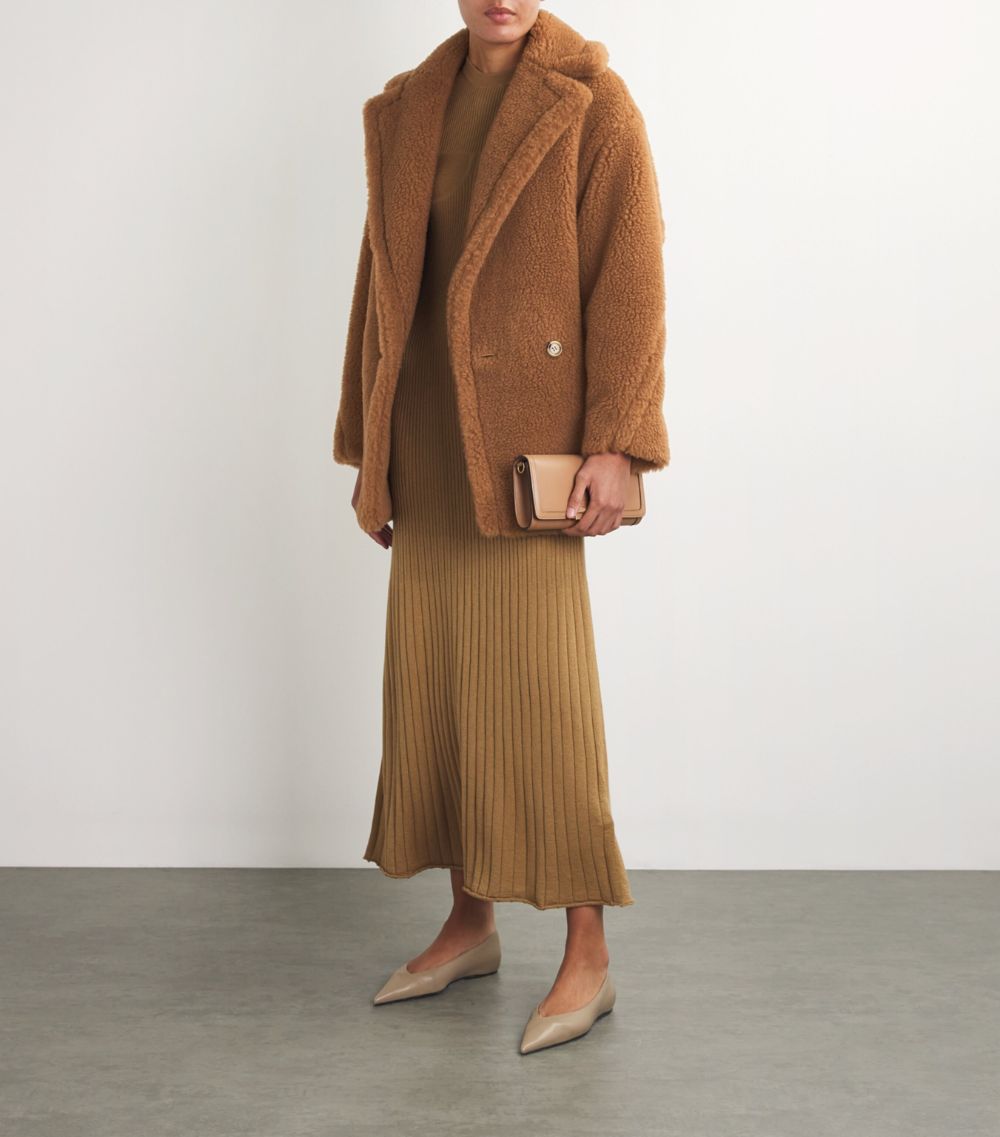 Max Mara Max Mara Alpaca-Blend Short Teddy Coat