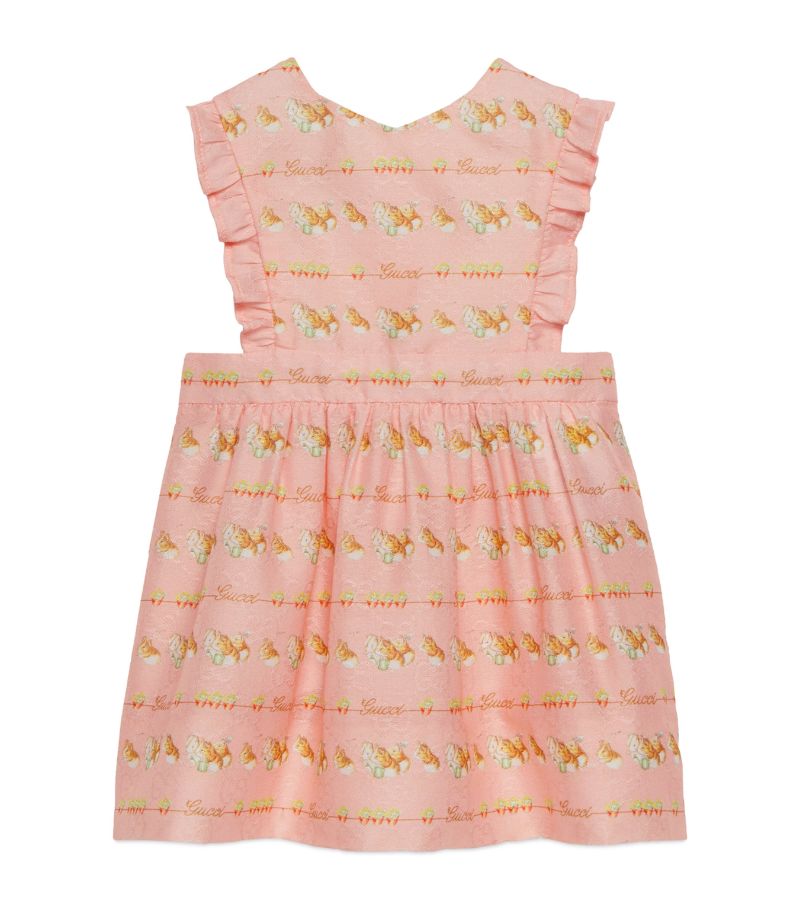 Gucci Gucci Kids X Peter Rabbit Pinafore Dress (3-36 Months)