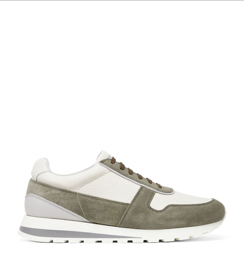 Brunello Cucinelli Brunello Cucinelli Calfskin-Suede Sneakers