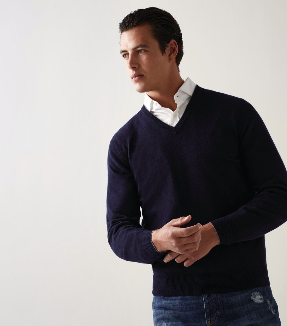 Brunello Cucinelli Brunello Cucinelli Cashmere V-Neck Sweater