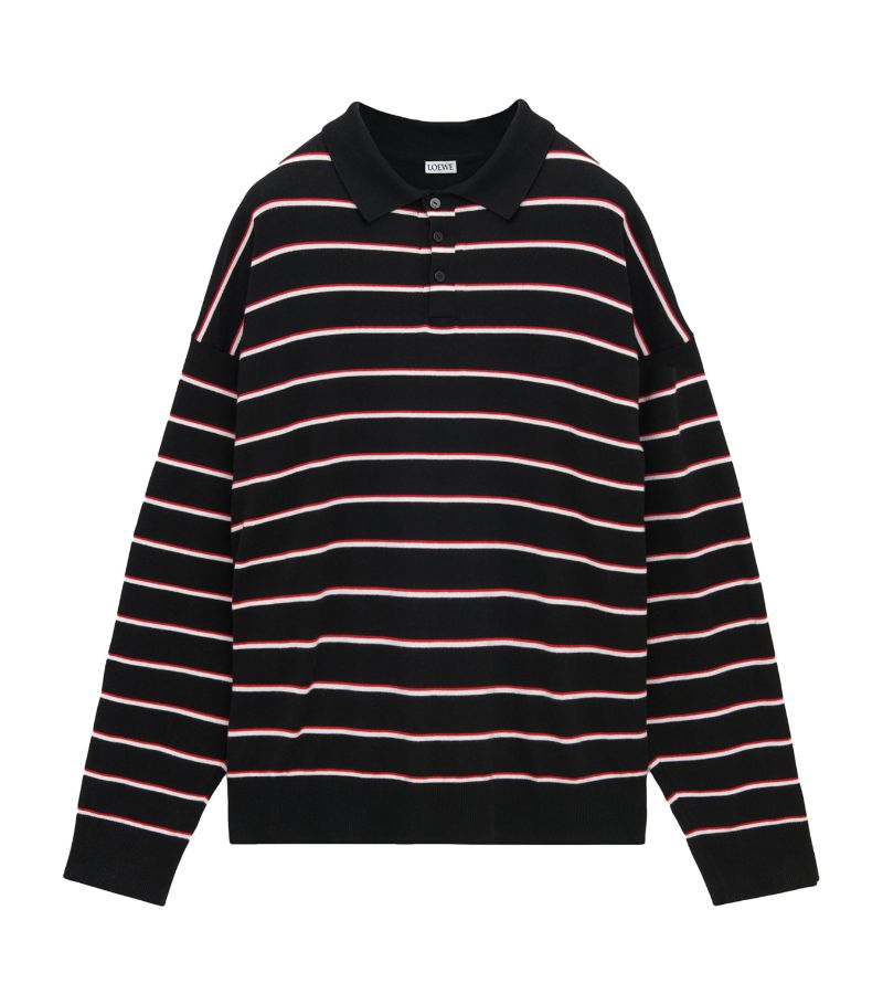 Loewe Loewe Striped Polo Sweater