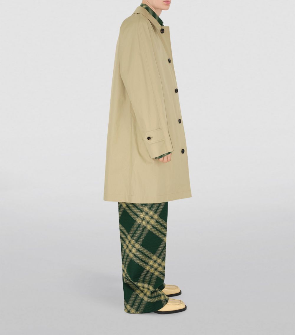 Burberry Burberry Cotton Gabardine Car Coat