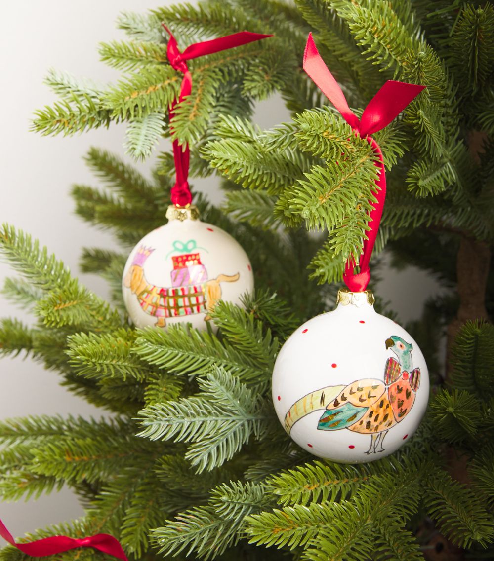  Jayne Redmond Pheasant Bauble (9.5Cm)