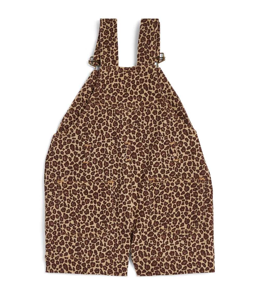 Dotty Dungarees Dotty Dungarees Leopard Print Dungarees (6-24 Months)