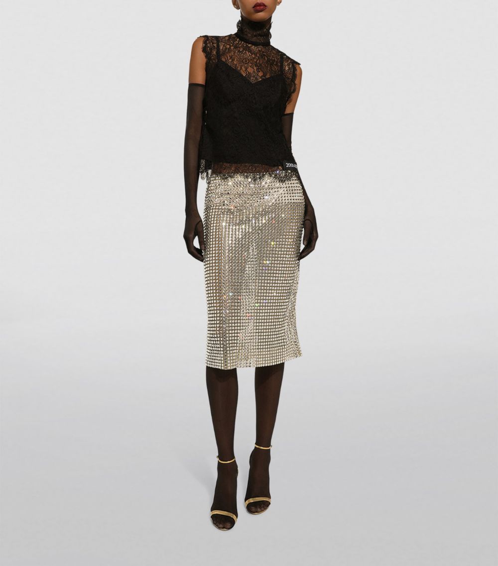 Dolce & Gabbana Dolce & Gabbana Lace Sleeveless Blouse