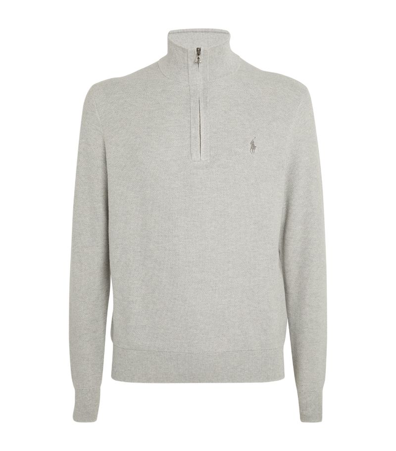 Polo Ralph Lauren Polo Ralph Lauren Cotton Quarter-Zip Sweater