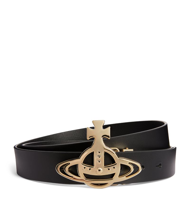 Vivienne Westwood Vivienne Westwood Leather Orb Belt