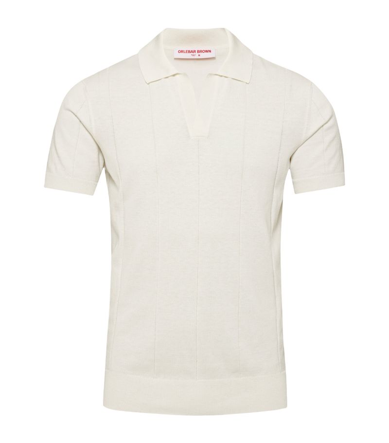 Orlebar Brown Orlebar Brown Silk-Blend Horton Polo Shirt