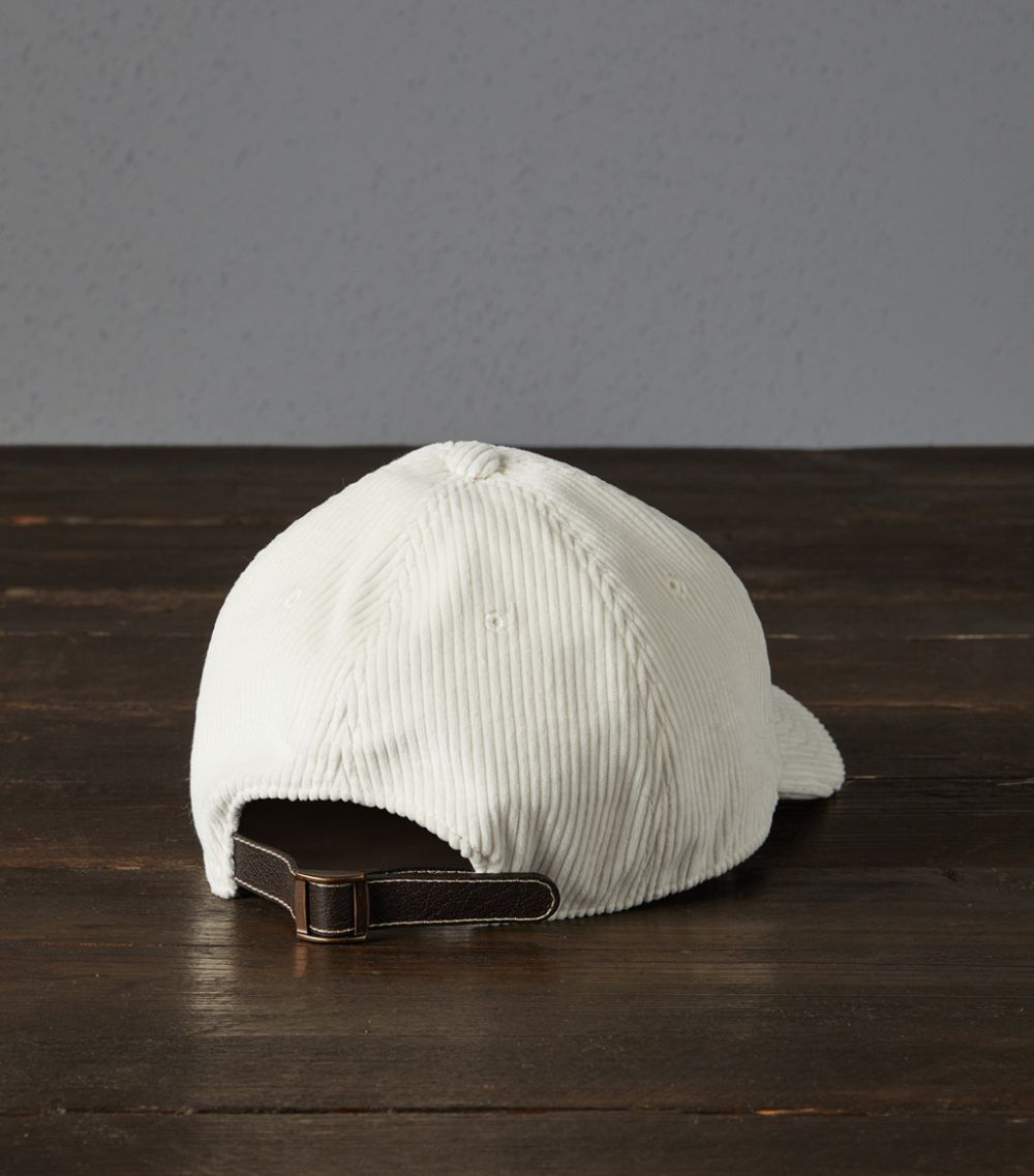 Brunello Cucinelli Brunello Cucinelli Cordoruy Baseball Cap