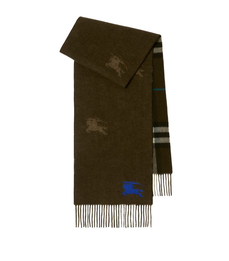 Burberry Burberry Cashmere Reversible Jacquard Scarf