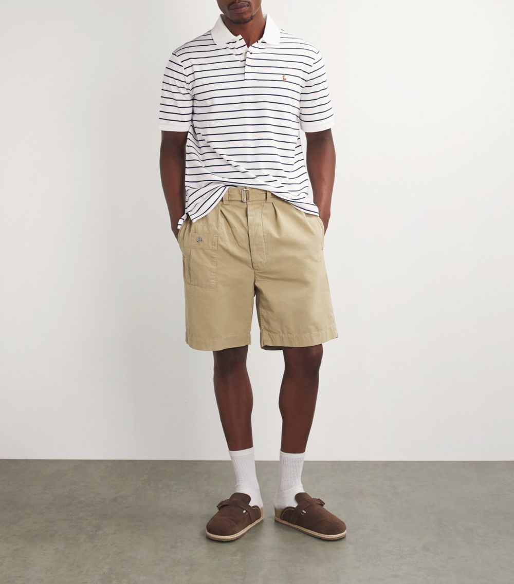 Polo Ralph Lauren Polo Ralph Lauren Pima Cotton Striped Polo Shirt