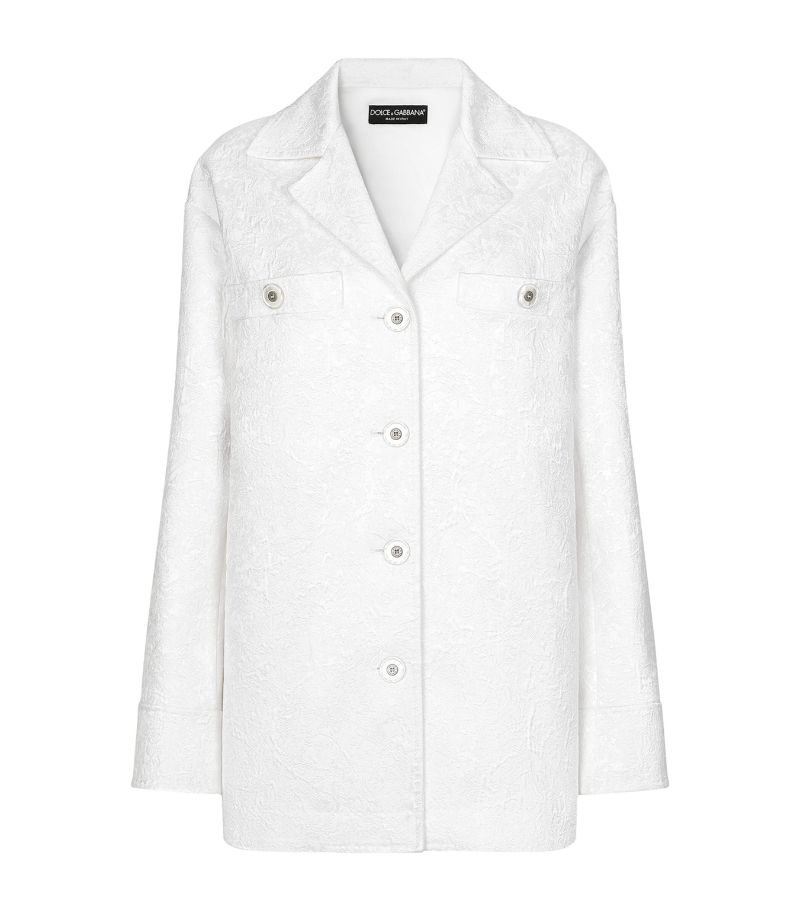 Dolce & Gabbana Dolce & Gabbana Cotton-Blend Jacket