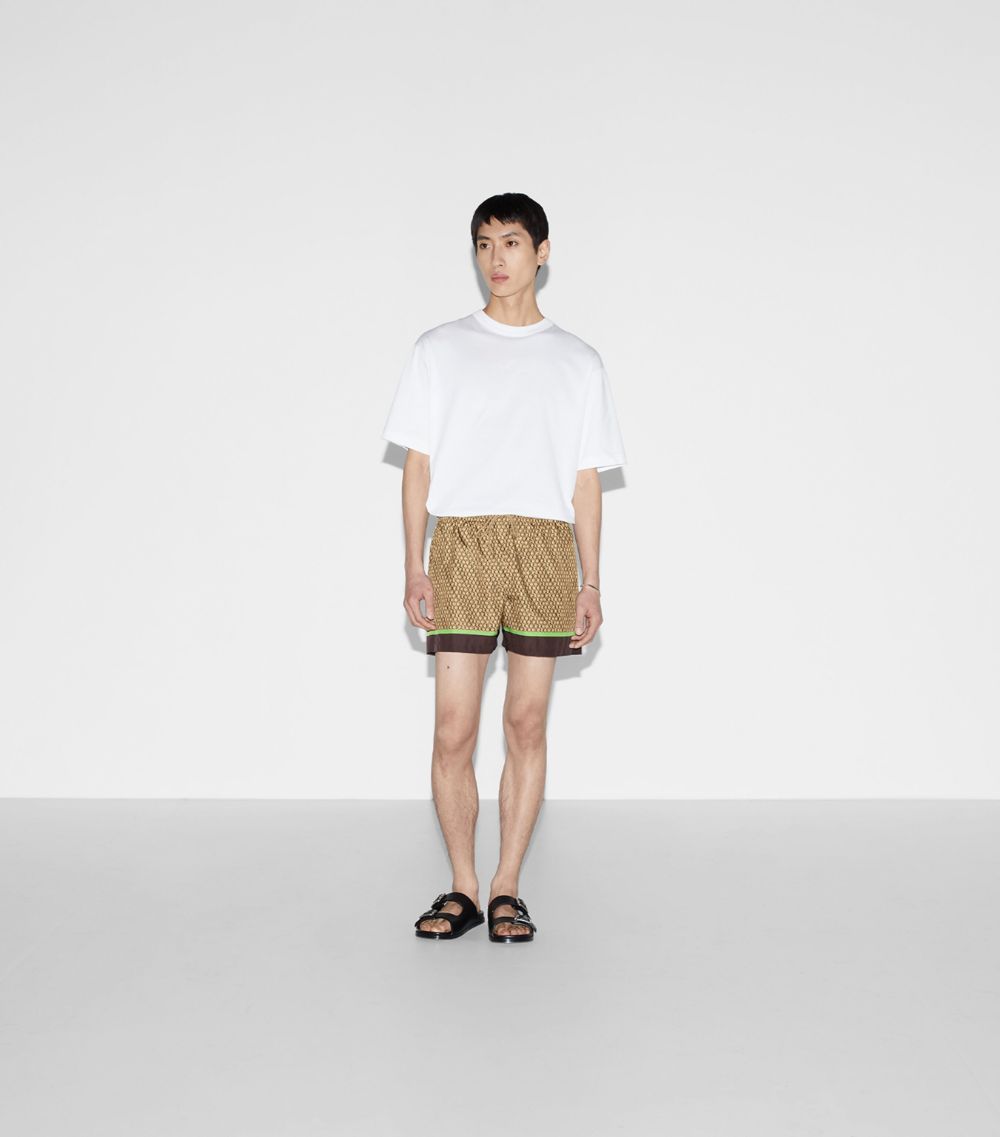 Gucci Gucci Monogram Swim Shorts