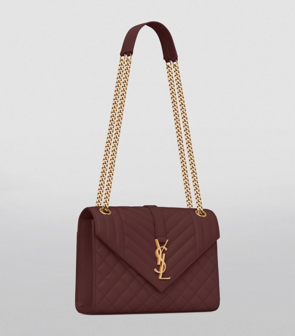 Saint Laurent Saint Laurent Medium Envelope Matelassé Shoulder Bag