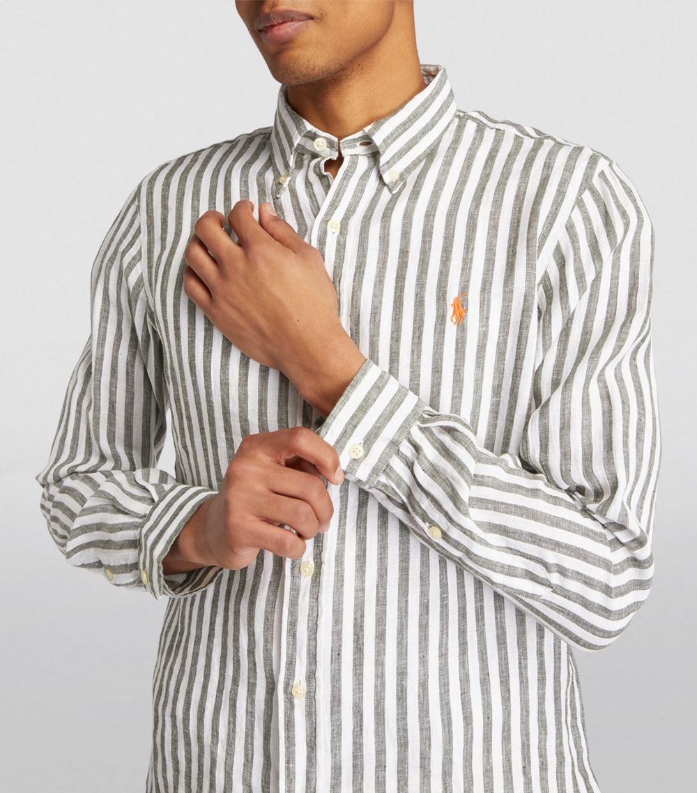 Polo Ralph Lauren Polo Ralph Lauren Linen Striped Shirt