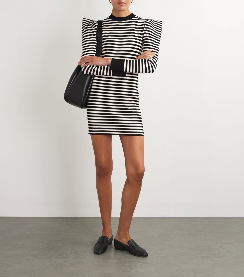 Max Mara Max Mara Long-Sleeve Striped Dress