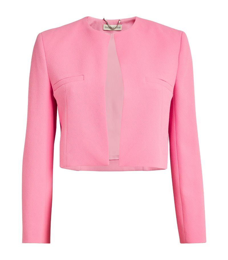 Emilia Wickstead Emilia Wickstead Cropped Mirca Blazer