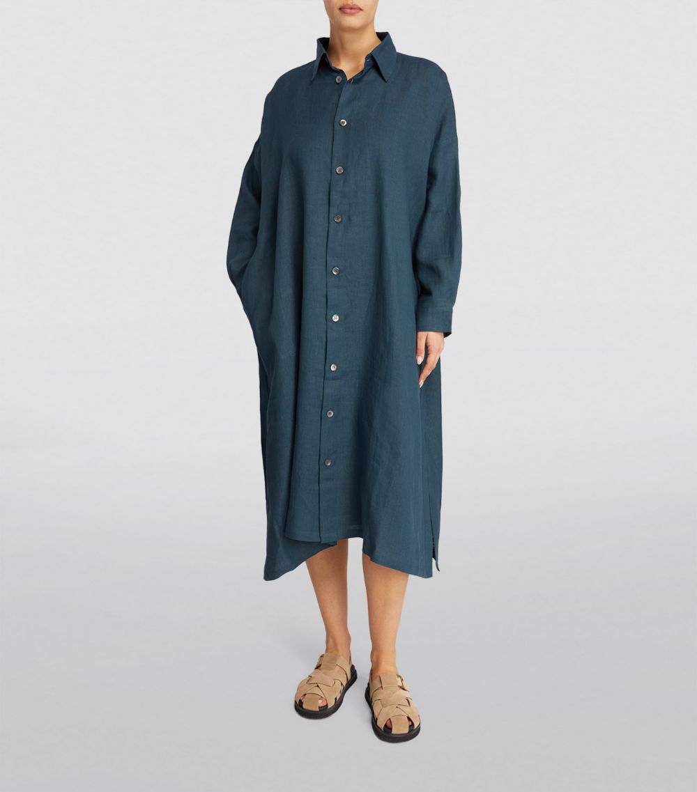 Eskandar Eskandar A-Line Shirt Midi Dress