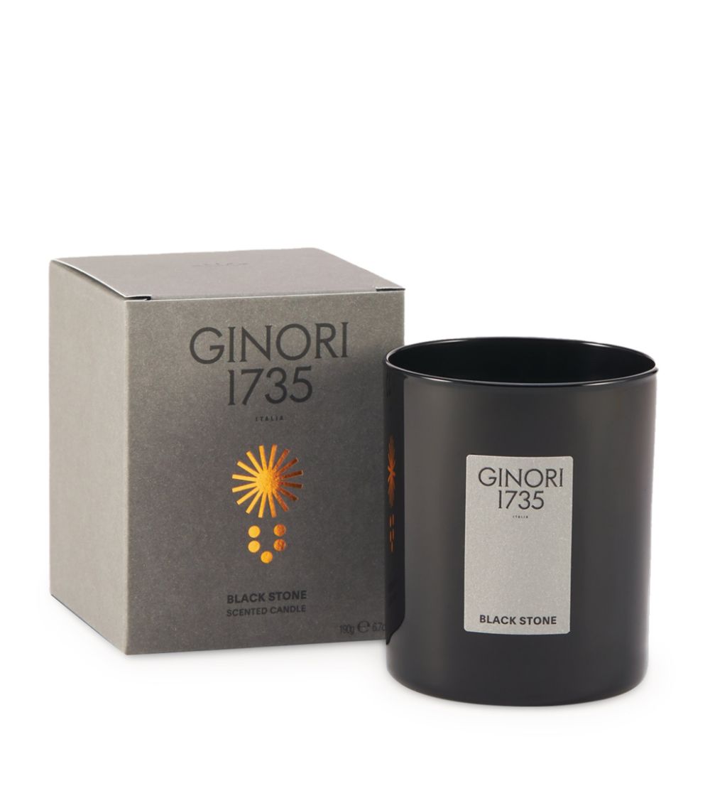 Ginori Ginori 1735 Il Seguace Black Stone Candle Refill (190G)