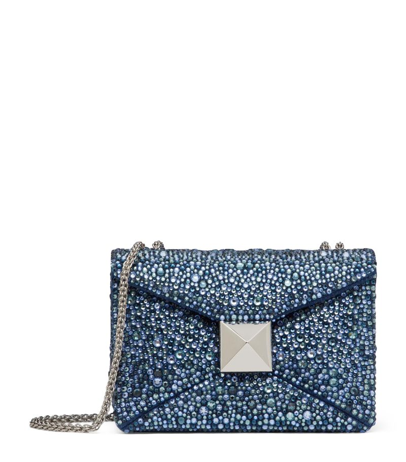 VALENTINO GARAVANI Valentino Garavani Denim One Stud Shoulder Bag