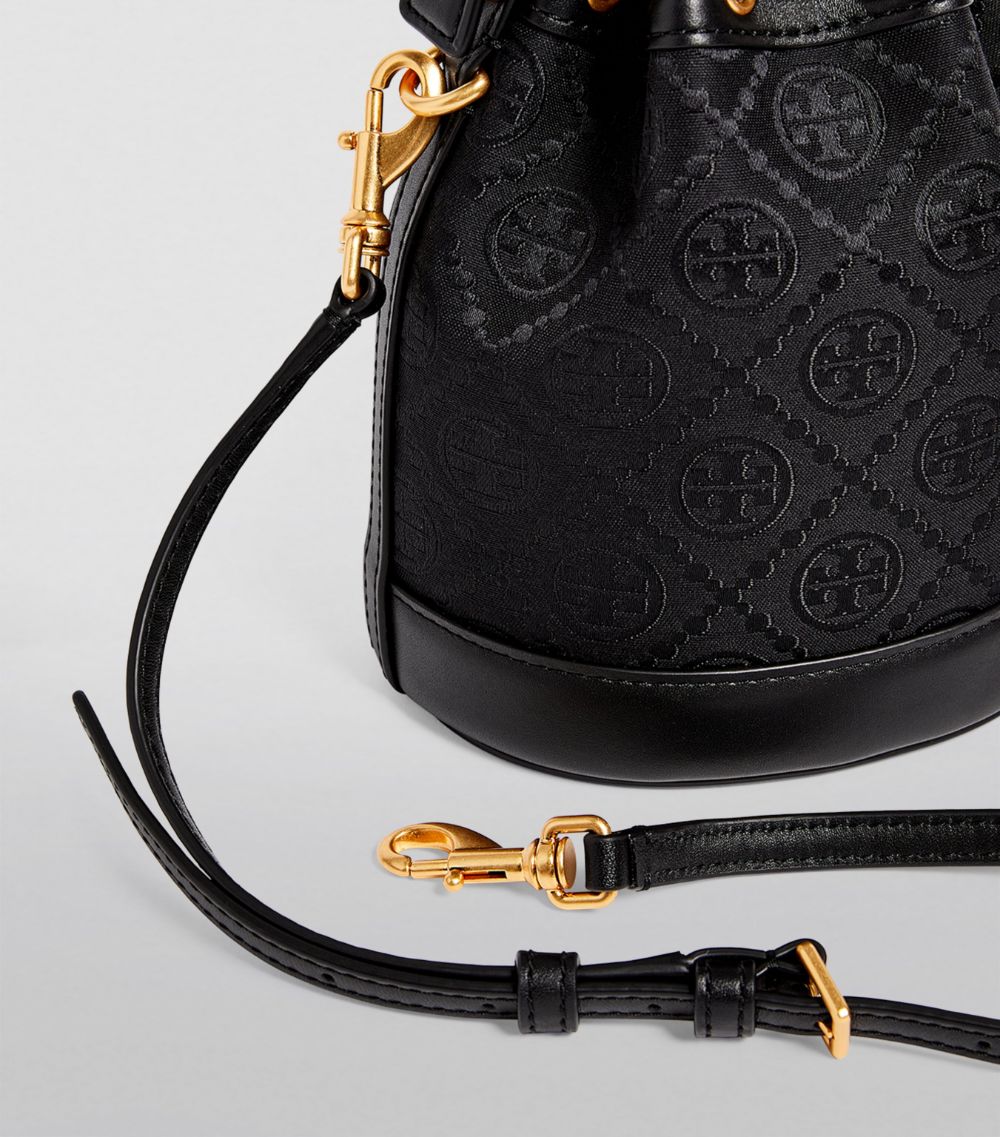 Tory Burch Tory Burch Mini T Monogram Bucket Bag