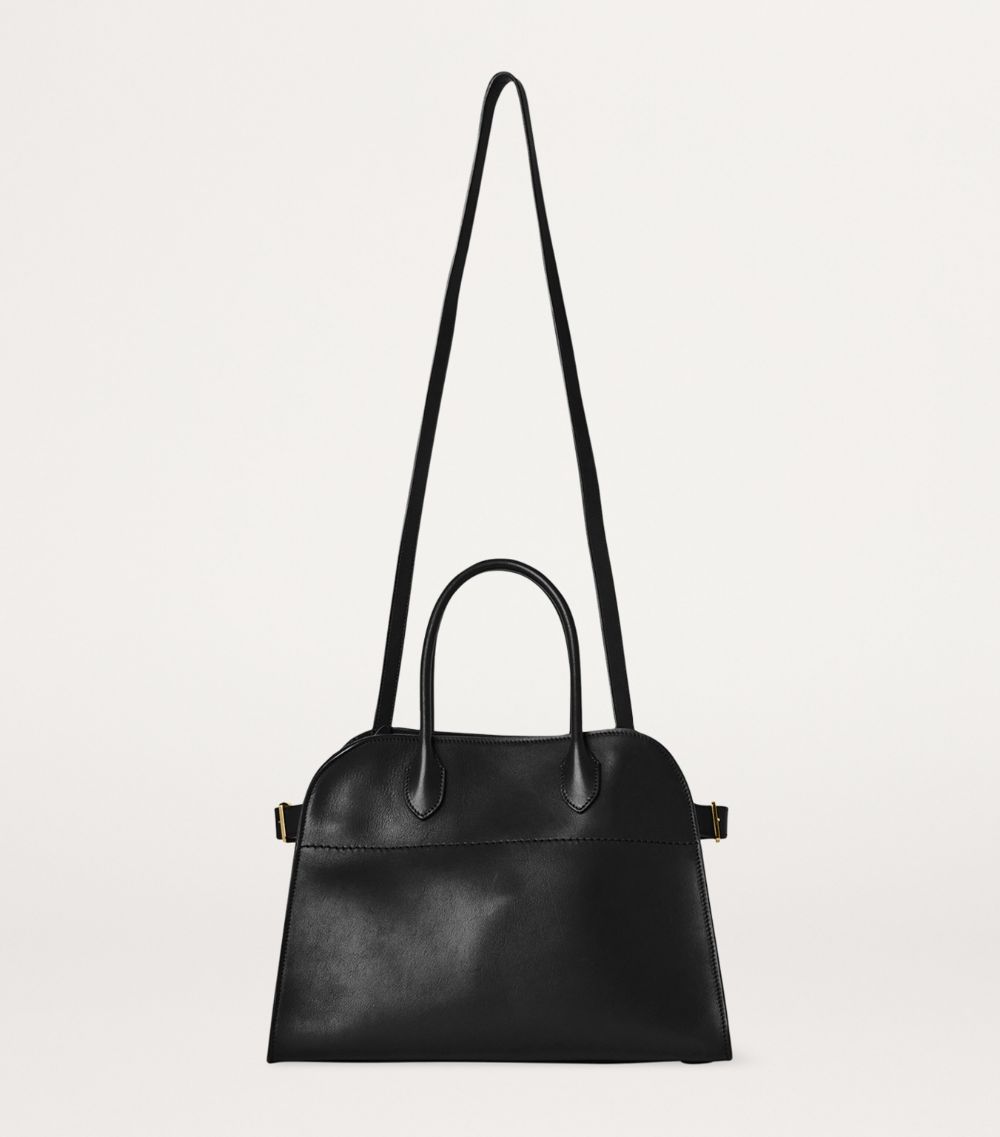 The Row The Row Leather Soft Margaux 12 Top-Handle Bag