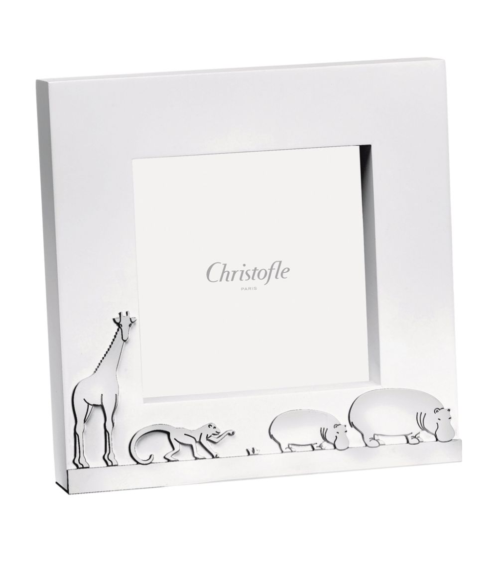 Christofle Christofle Silver-Plated Savane Photo Frame (3.5" X 3.5")