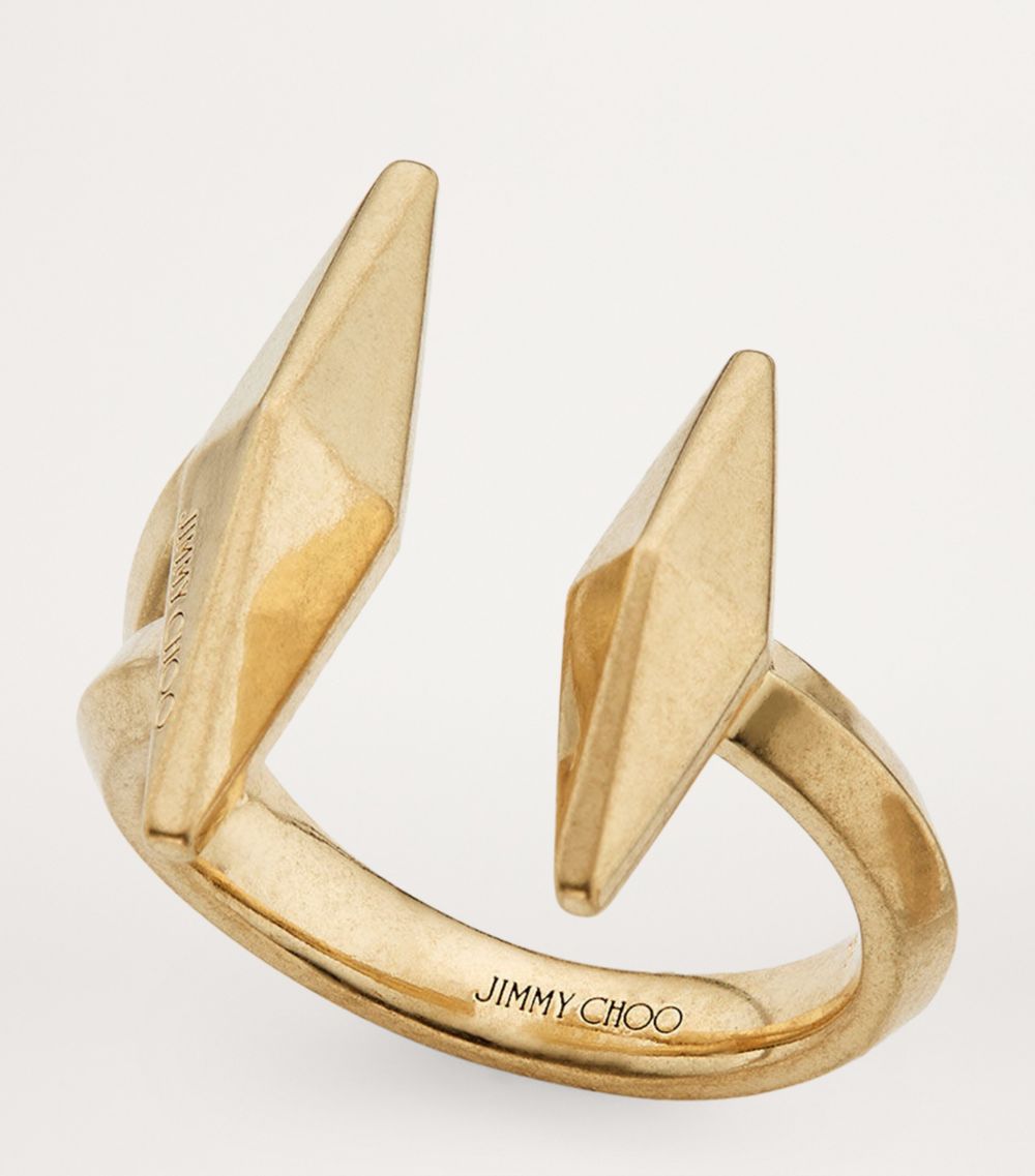 Jimmy Choo Jimmy Choo Double Diamond Ring