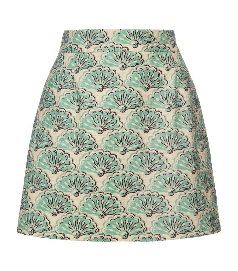 La Doublej La Doublej Printed Baia Mini Skirt