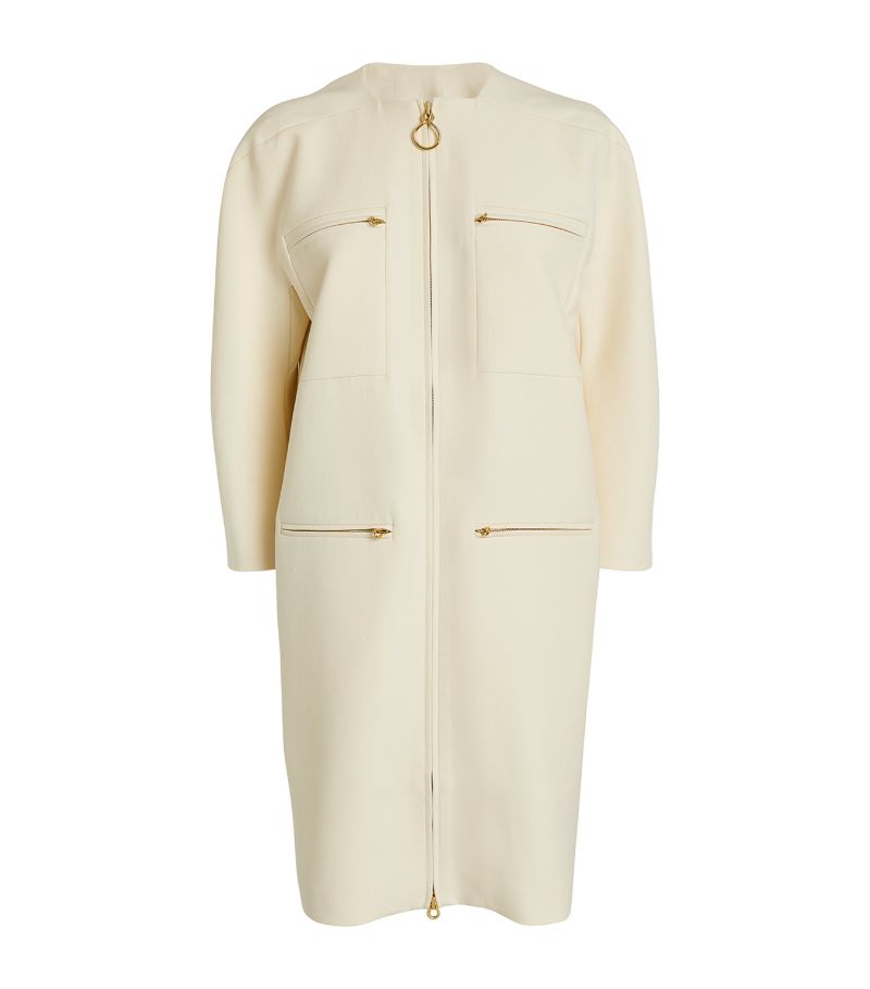 St. John St. John Longline Collarless Jacket