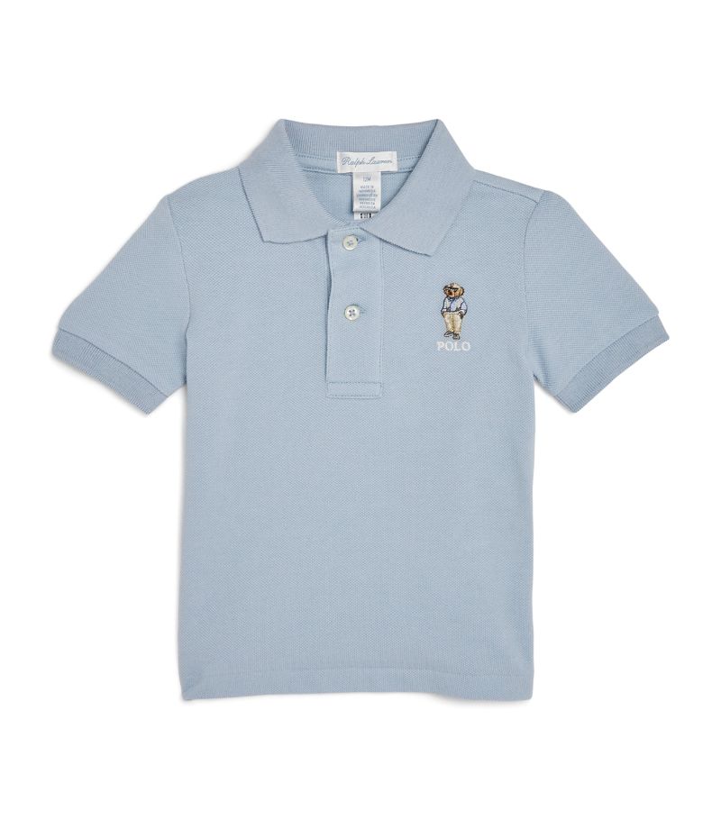 Polo Ralph Lauren Polo Ralph Lauren Kids Polo Bear Polo Shirt (6-24 Months)