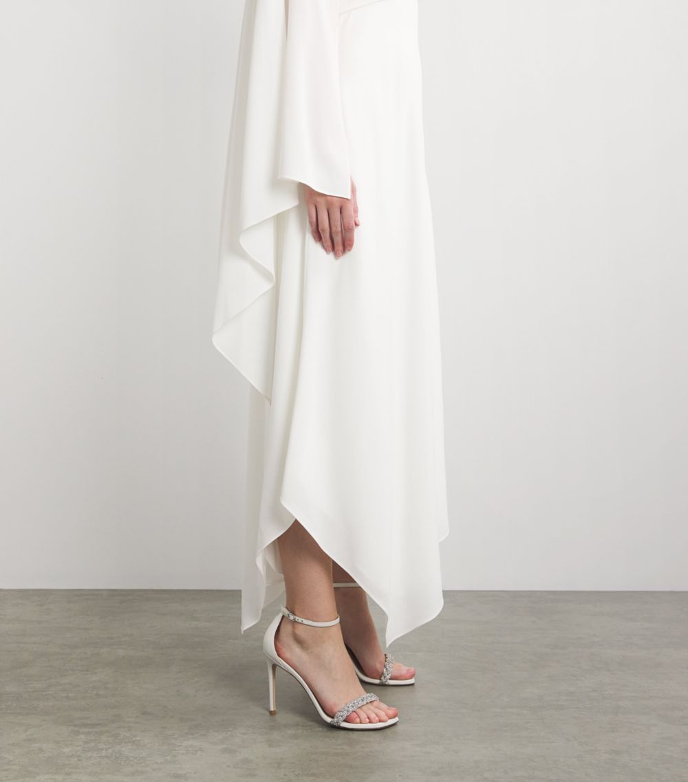 Roksanda Roksanda Crepe Asymmetric Pascale Gown