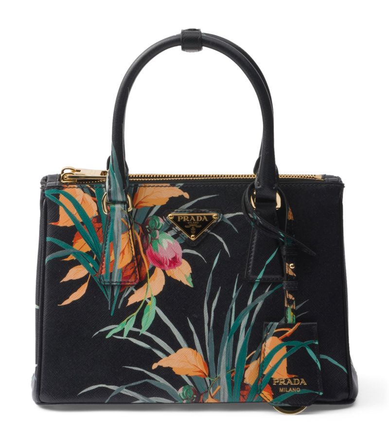 Prada Prada Leather Printed Galleria Tote Bag