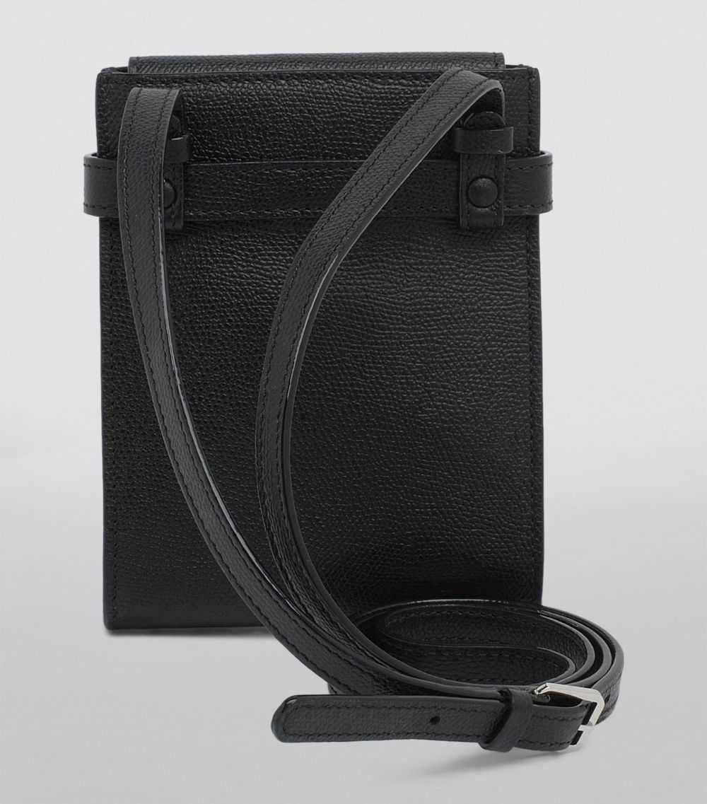 Valextra Valextra Brera B-Tracollina Slim Crossbody Bag