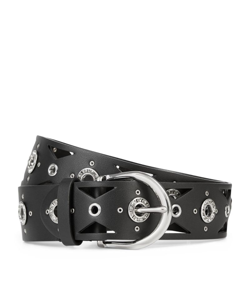 The Kooples The Kooples Leather Studded Belt