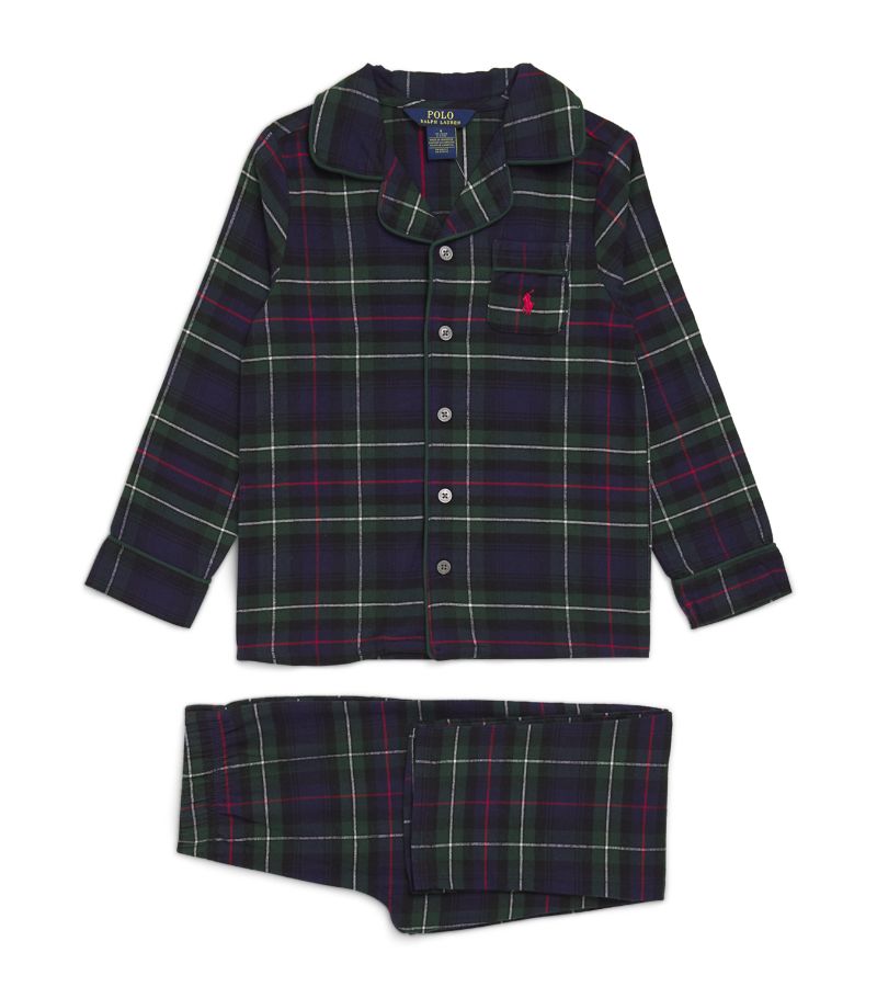 Ralph Lauren Kids Ralph Lauren Kids Cotton Tartan Pyjama Set (4-6 Years)