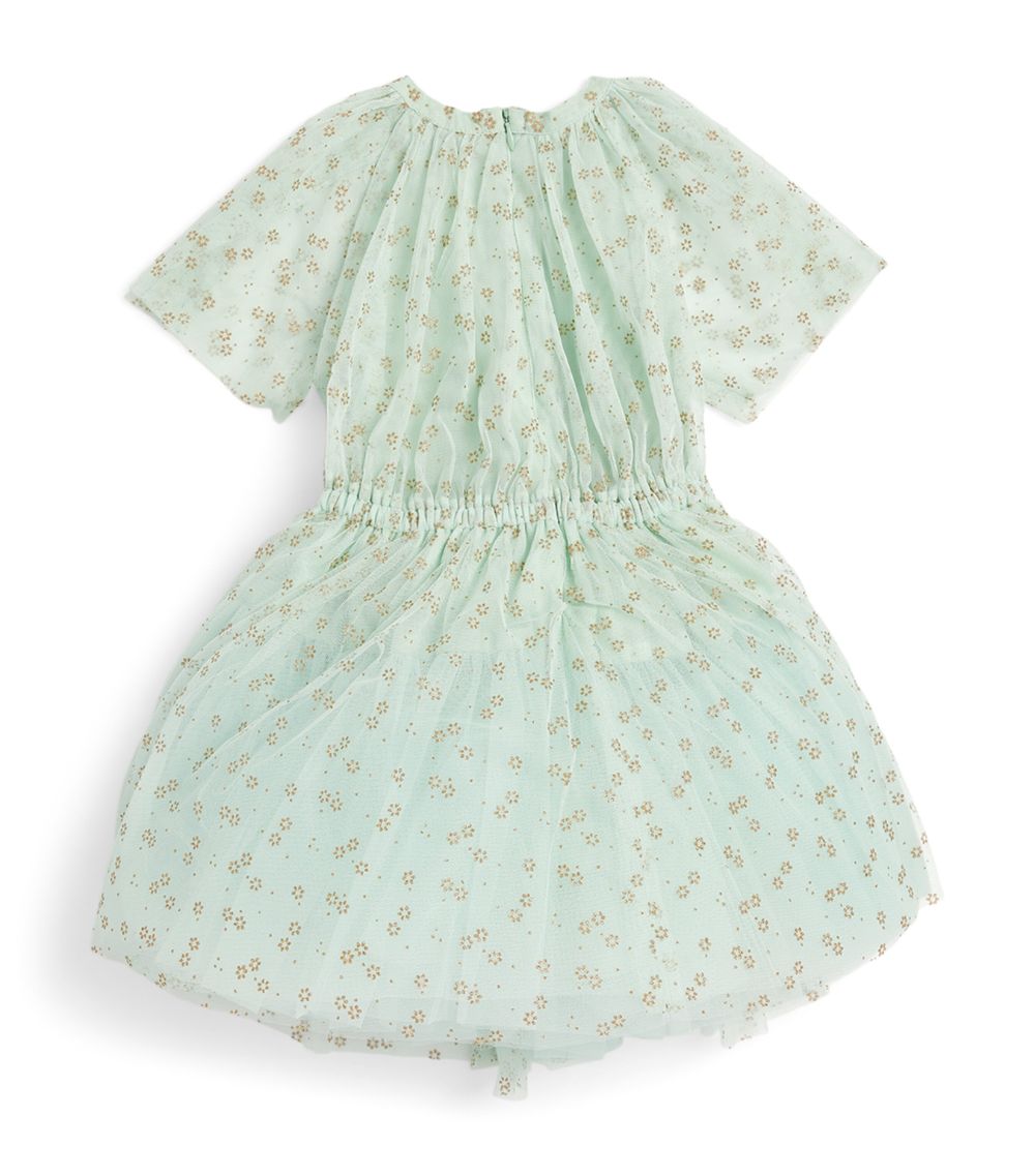 Lanvin Enfant Lanvin Enfant Tulle Floral Dress (4-14 Years)