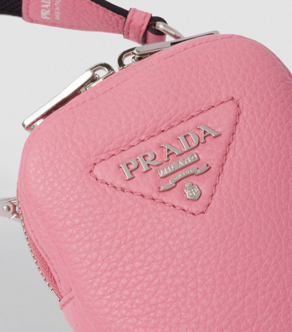 Prada Prada Mini Leather Cross-Body Bag