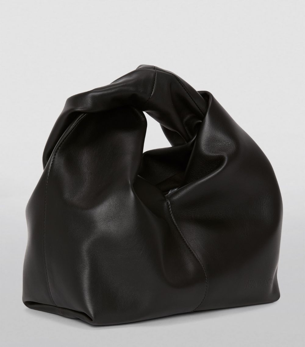 Jw Anderson JW Anderson Mini Leather Twister Tote Bag