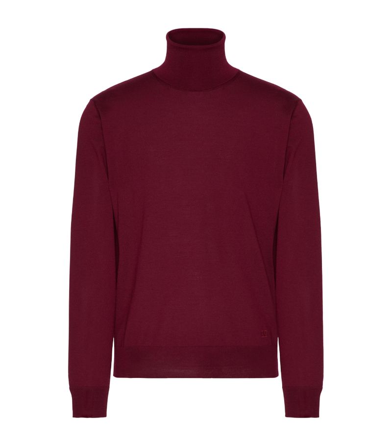 Valentino Valentino Virgin Wool Rollneck Sweater