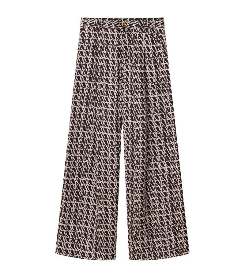 Aeron Aeron Monogram Print Wellen Trousers