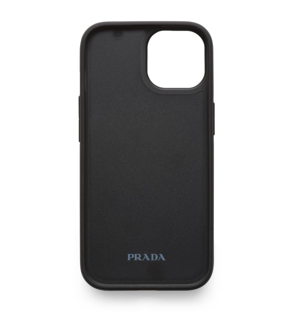 Prada Prada Saffiano Leather Iphone 15 Case