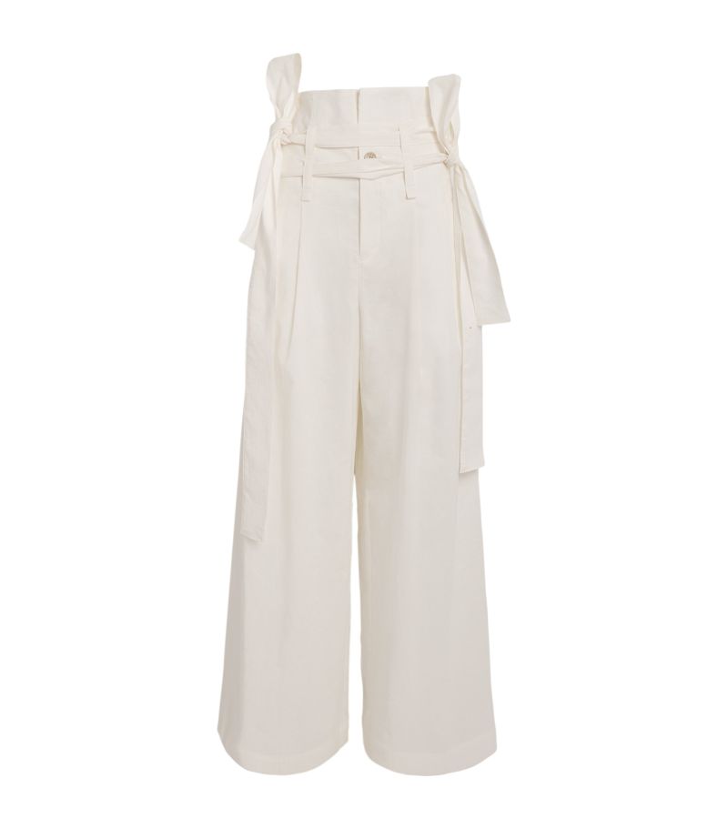 Issey Miyake Issey Miyake Linen-Blend Enclothe Trousers