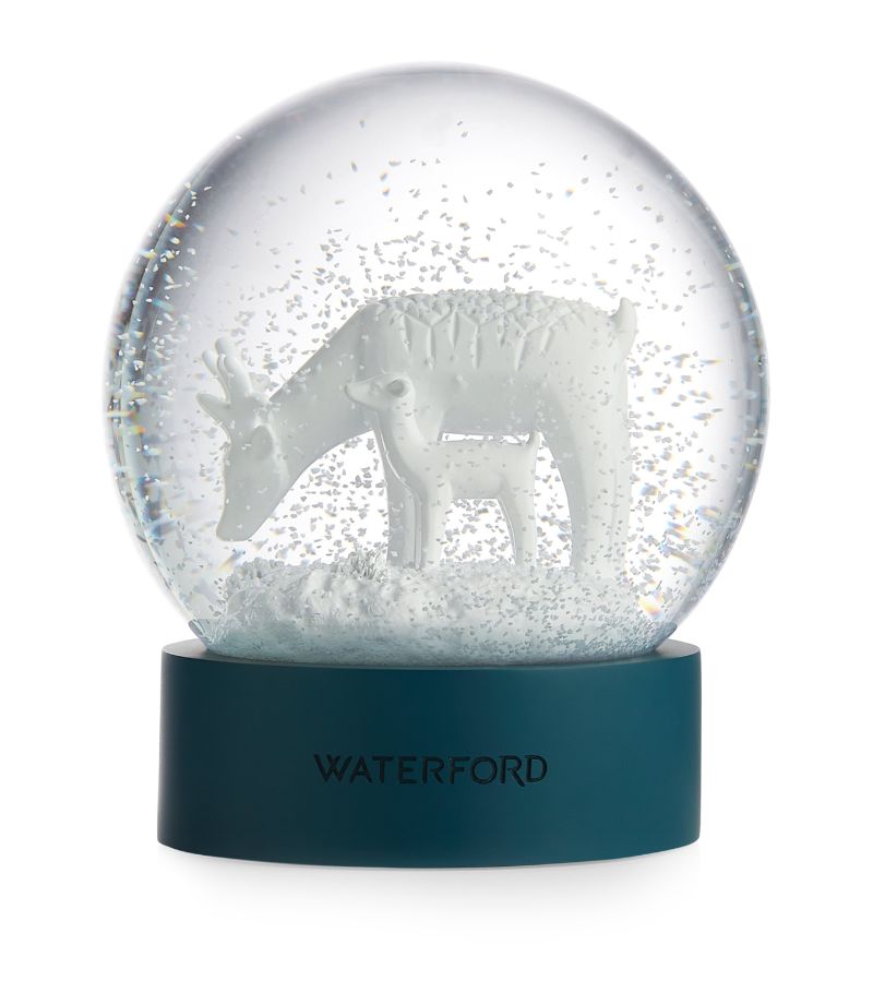 Waterford Waterford Crystal Reindeer Family Snow Globe