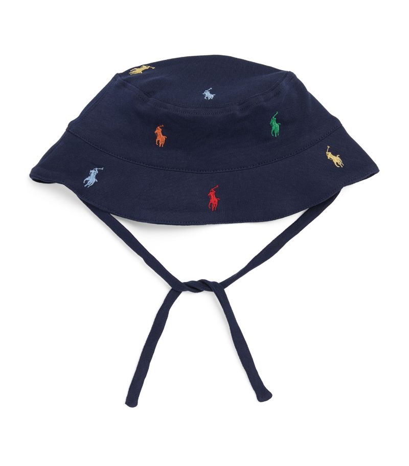 Ralph Lauren Kids Ralph Lauren Kids Polo Pony Bucket Hat (3-24 Months)