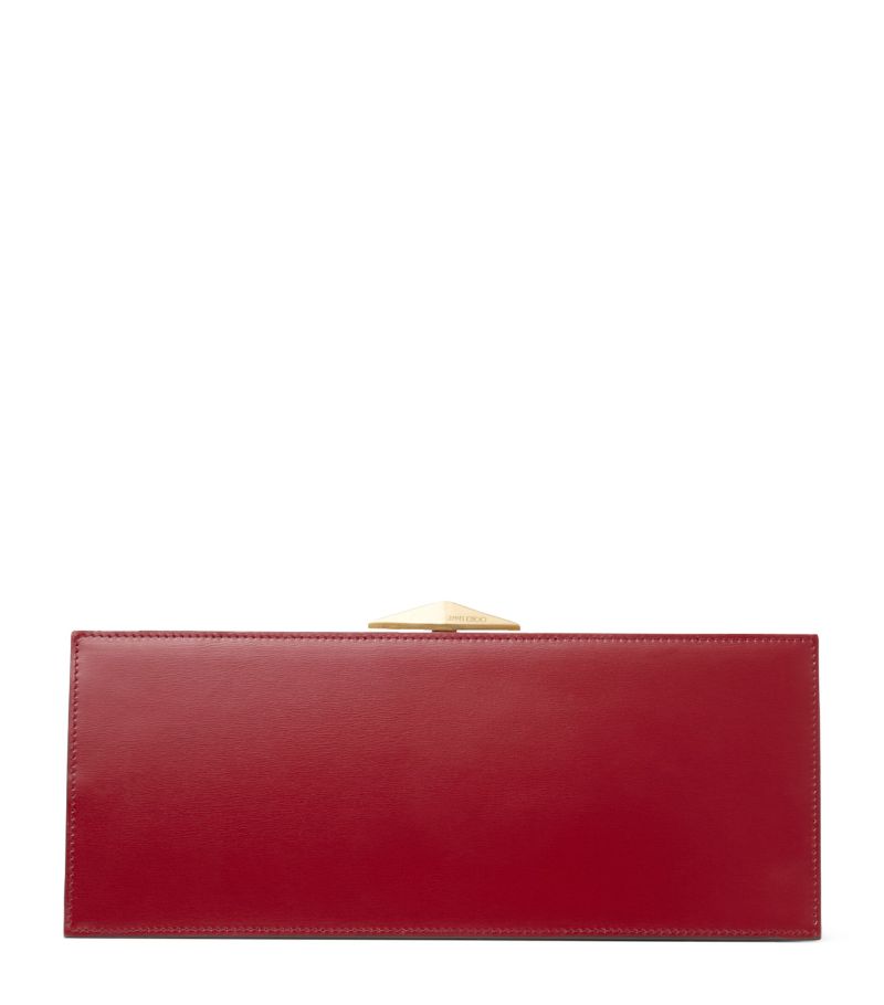 Jimmy Choo Jimmy Choo Leather Diamond Cocktail Clutch Bag